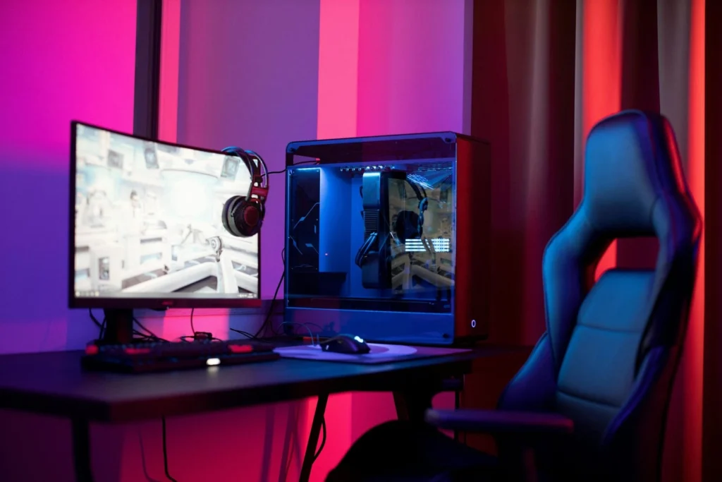 Fast internet for gaming setup